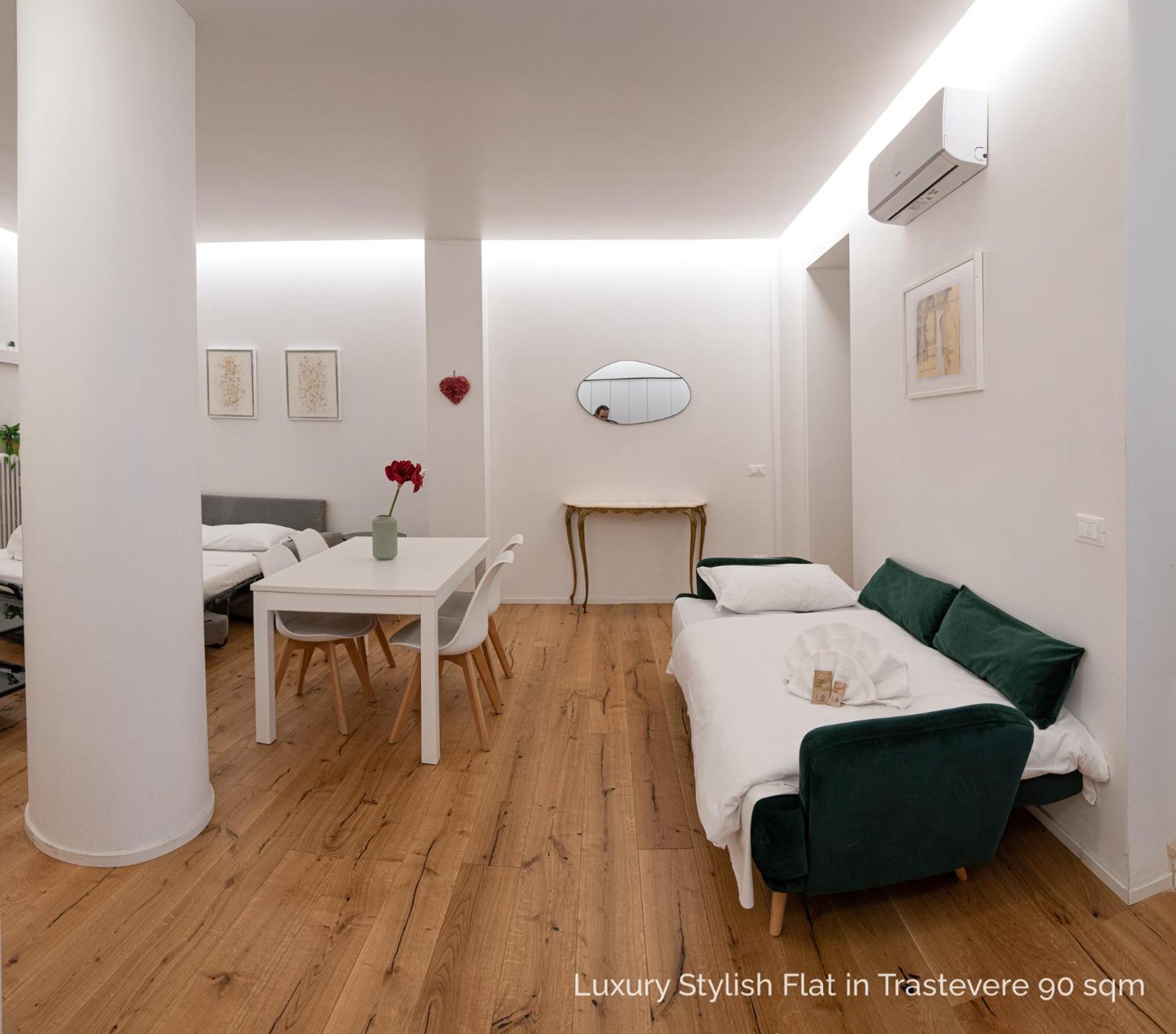 La Dolce Vita - Luxury Stylish Flats In Trastevere 70-90Sqm 罗马 外观 照片
