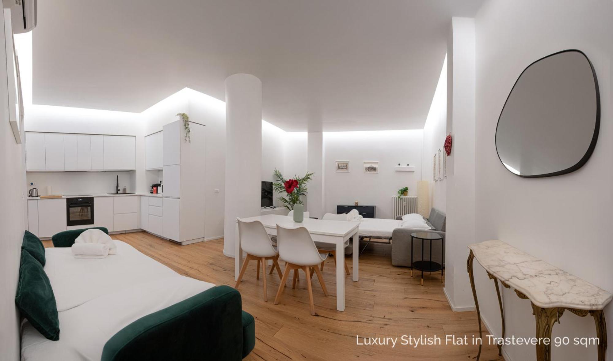 La Dolce Vita - Luxury Stylish Flats In Trastevere 70-90Sqm 罗马 外观 照片