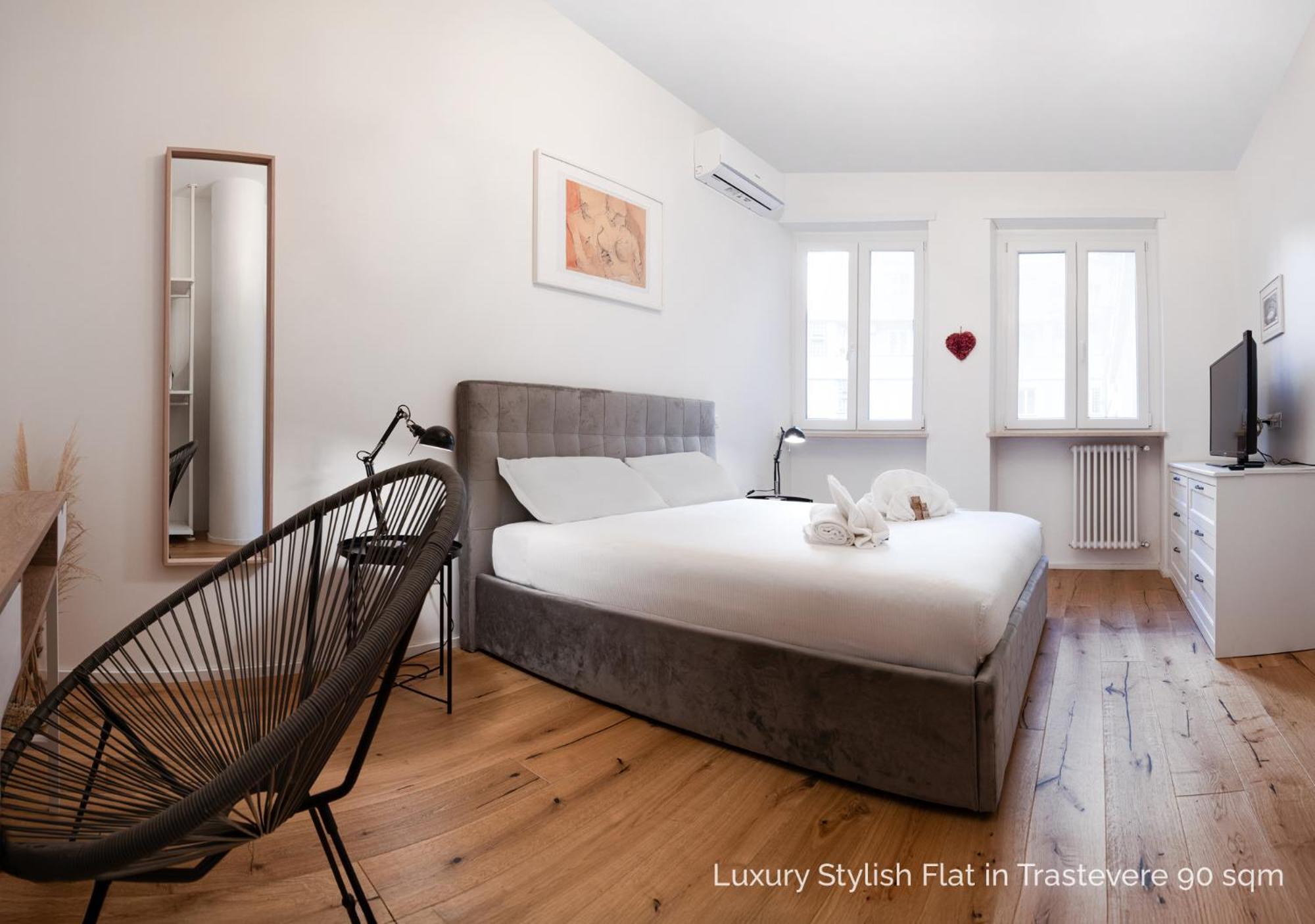 La Dolce Vita - Luxury Stylish Flats In Trastevere 70-90Sqm 罗马 外观 照片