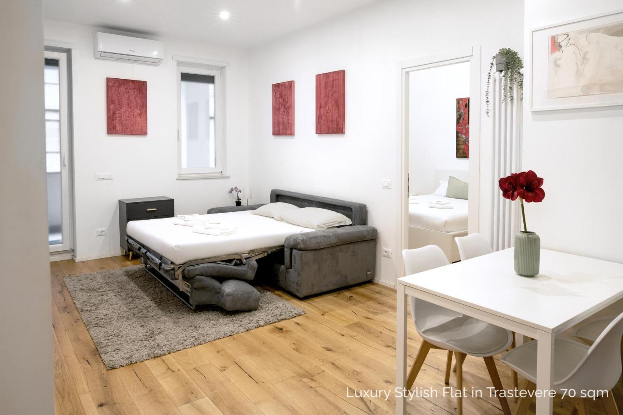 La Dolce Vita - Luxury Stylish Flats In Trastevere 70-90Sqm 罗马 外观 照片