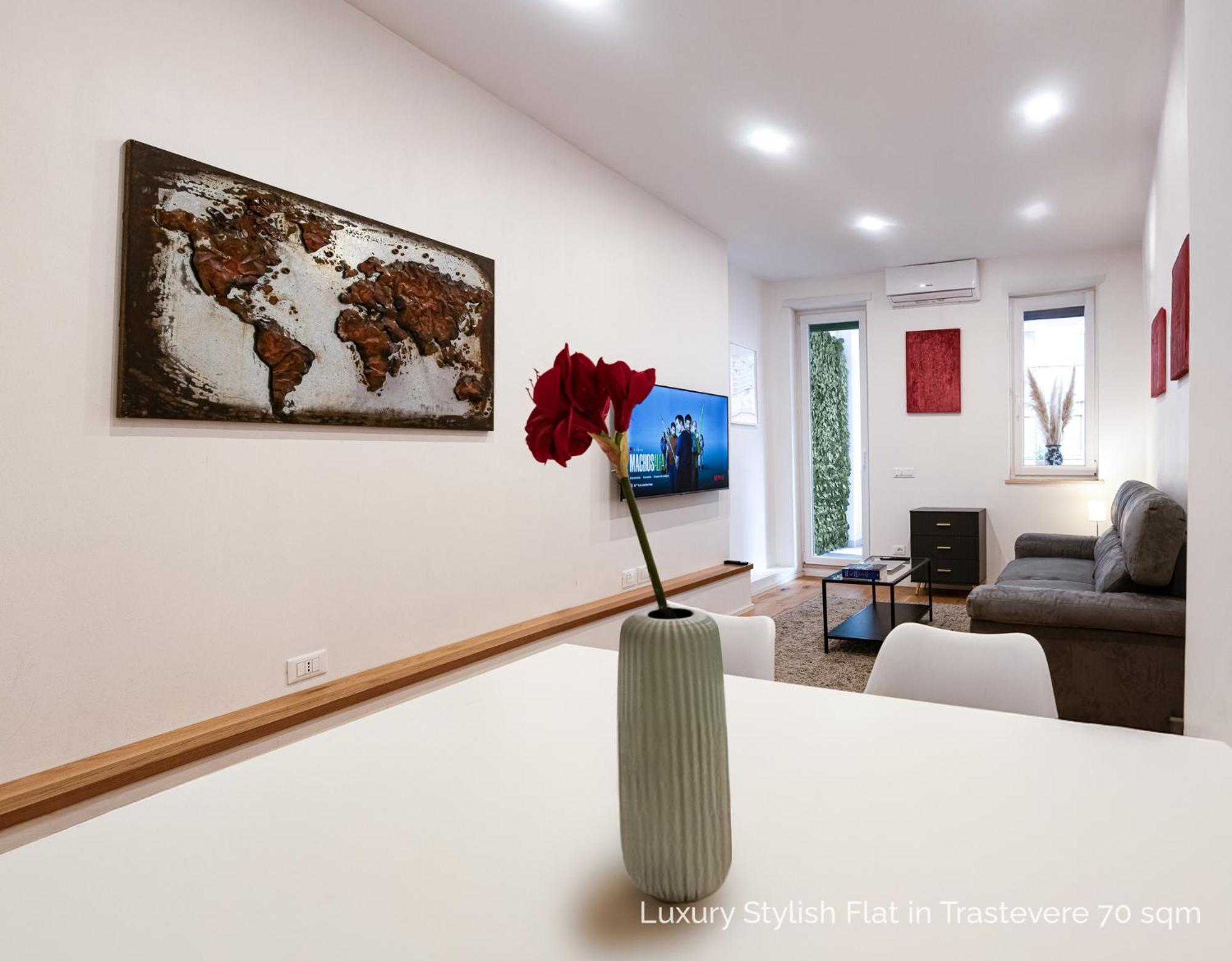 La Dolce Vita - Luxury Stylish Flats In Trastevere 70-90Sqm 罗马 外观 照片