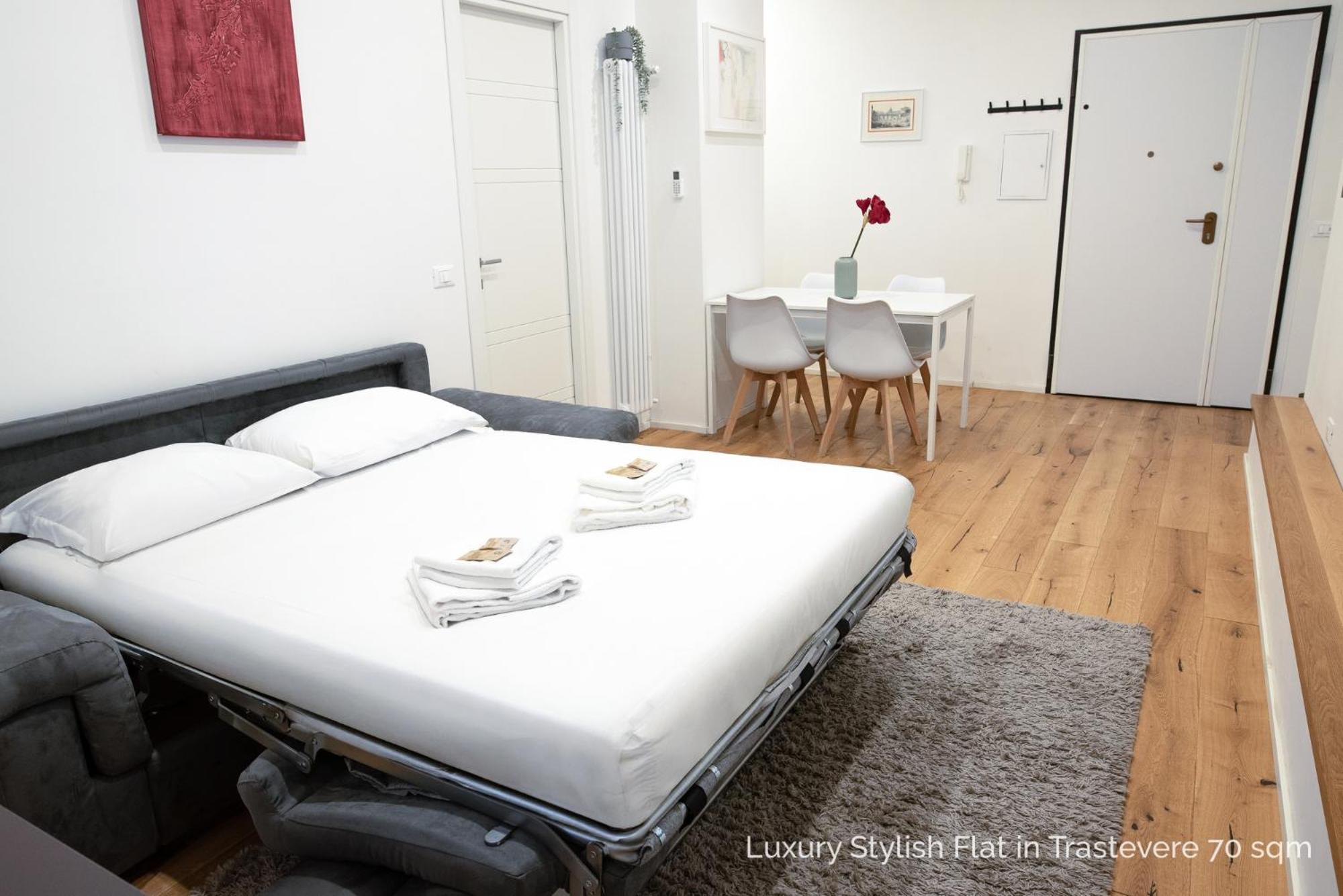La Dolce Vita - Luxury Stylish Flats In Trastevere 70-90Sqm 罗马 外观 照片