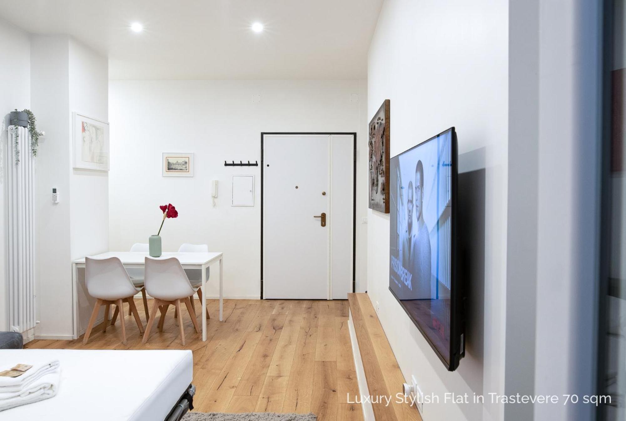 La Dolce Vita - Luxury Stylish Flats In Trastevere 70-90Sqm 罗马 外观 照片