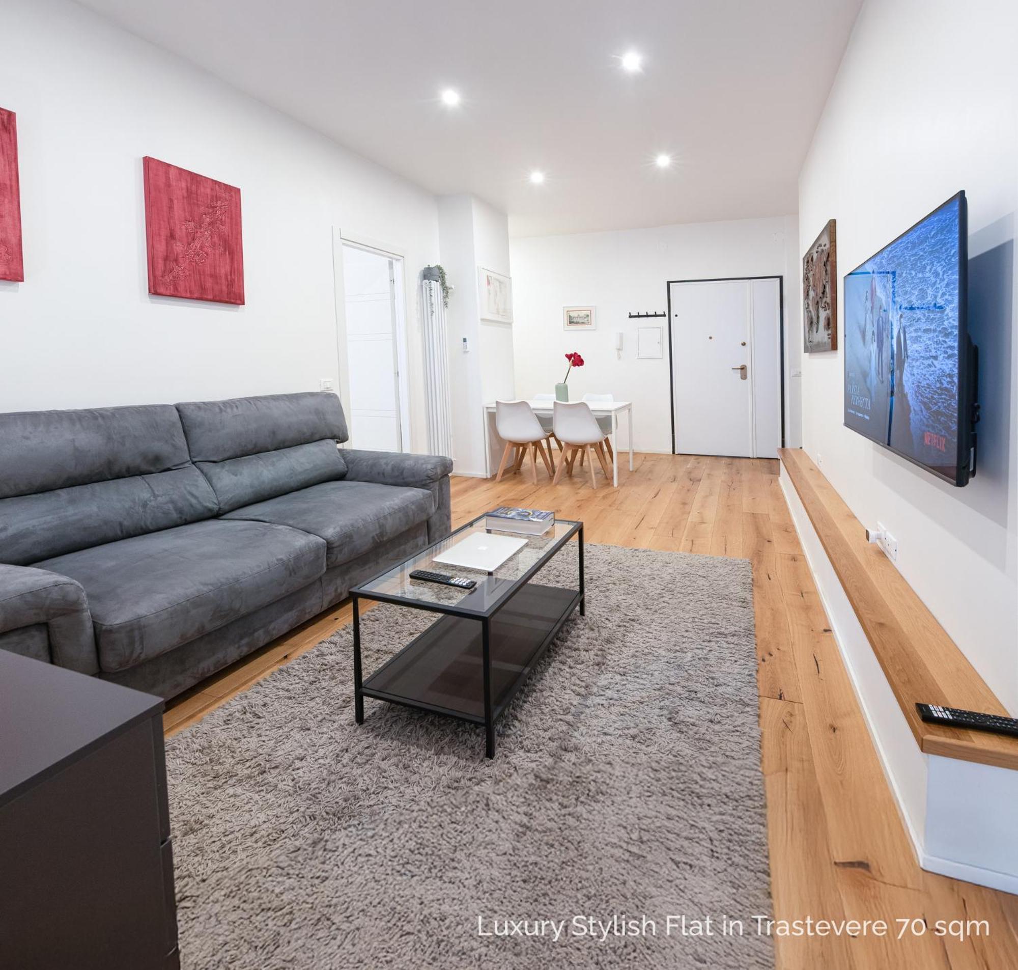 La Dolce Vita - Luxury Stylish Flats In Trastevere 70-90Sqm 罗马 外观 照片