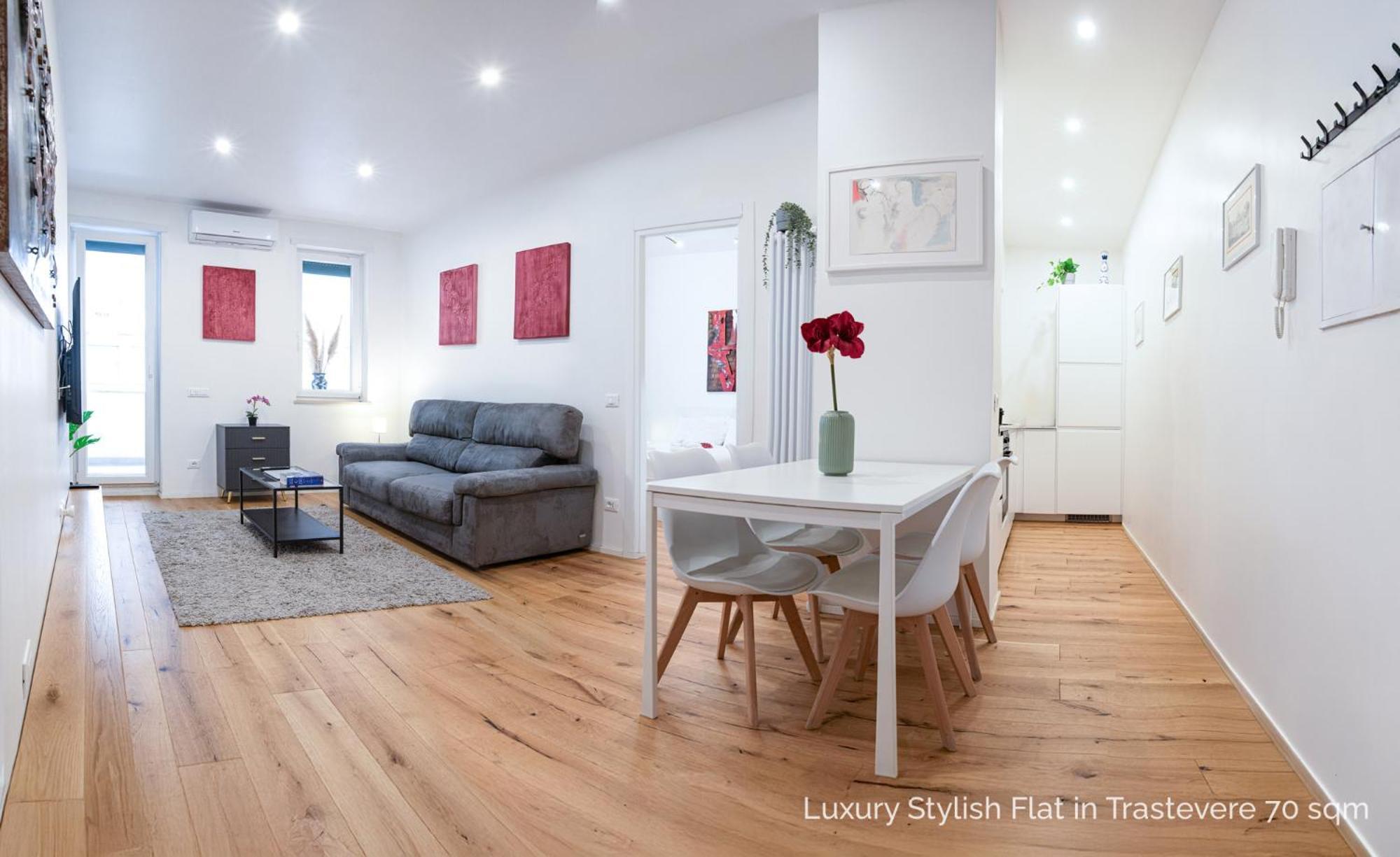 La Dolce Vita - Luxury Stylish Flats In Trastevere 70-90Sqm 罗马 外观 照片